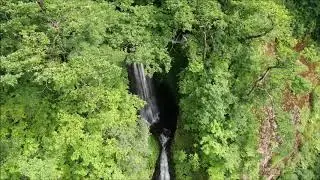 上越市安塚区　菱ヶ岳　不動滝　火炎岩　　♯空翔ぶネコ