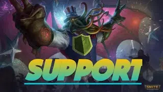 SMITE -- President Cthulhu's 3 stages pt. 1, SUPPORT (Smite funny moments/montage)