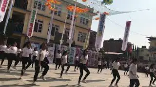 Zumba dance of EPS school 2076
