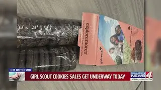 Girl Scout cookies sales get underway today