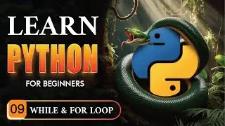 الحلقات التكرارية في بايثون Python Loops | For & While خطوة بخطوة 🔥