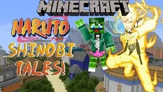 NEW MINECRAFT NARUTO RPG SERVER: NARUTO SHINOBI TALES! (TRAILER)