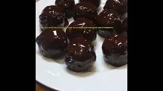 chocolate energy balls that don't melt in your hands #shorts #hack
