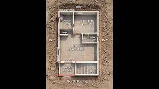 18 x 35 Best house design #buildmyhome #shorts #trending #ytshorts #youtubeshorts #home #houseplan