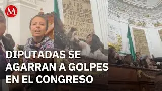 Legisladoras del Congreso CdMx protagonizan pelea durante debate por extinci&oacute;n del InfoCDMX