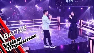 Paul Austin VS Ester Moon Mai: You Are The Reason (Calum Scott) | Battle - The Voice Myanmar 2019