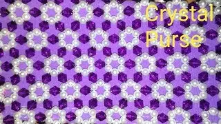 How to Make Crystal Purse /Beaded hand Purse  Design 13 | Nomi.Namita crafts|