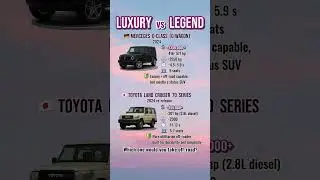 Mercedes G-Wagon vs Toyota Land Cruiser 70 &mdash; Luxury vs Legend