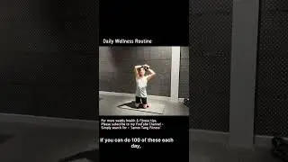 Daily wellness routine #wellness #mobility #mobilitytraining #flexibility #antiaging #longevity