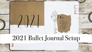 2021 Bullet Journal Setup