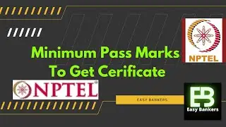 NPTEL Certificate | Minimum Pass Marks To Get NPTEL Certificate | NPTEL Certificate Criteria 2022
