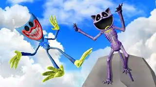 Poppy Playtime Ragdoll Jumps & Falls (GMOD) Part. 6