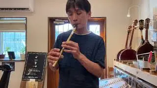 Noodling on killarney Bb and A whistle