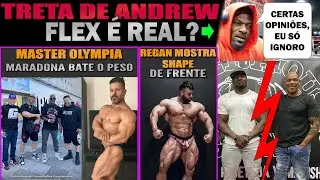 Entendendo a treta Andrew Jacked x Flex Wheeler + Maradona bate o peso + Regan GRimes