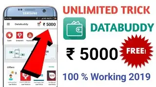 100% working Trick. Databuddy unlimited refer trick 2020 | Databuddy refer bypass online script 2020
