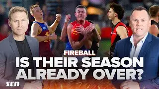 Which clubs' seasons are ALREADY OVER after Round 14? Fireball with Kane Cornes & David King - SEN