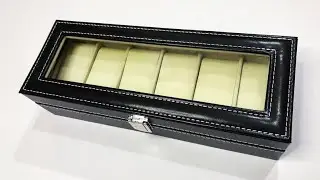 Leather Watch Box Unboxing!