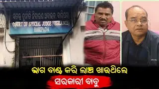 ଭାଗ ବାଣ୍ଟ କରି ଲାଞ୍ଚ ଖାଉଥିଲେ ସରକାରୀ ବାବୁ | #abhayanews #balasore #mayurbhanj #vigilanceraid