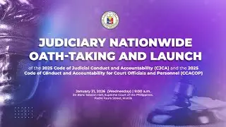 Judiciary Nationwide Oath-Taking and Launch