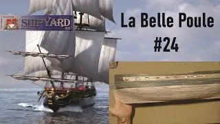 Modelismo naval de papel - La Belle Poule #24 - De gallina mojada a chica hermosa