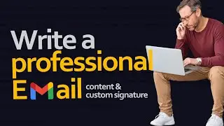 Professional Email Writing | Hindi | Content & Email Signature