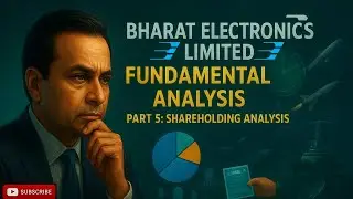 BEL Fundamental Analysis | Part 5: Shareholding Analysis #belsharenews #bharatelectronics