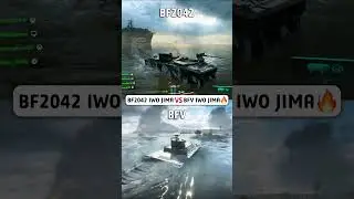 Battlefield 2042 VS Battlefield V - Iwo Jima Map Comparison 🔥 #battlefield2042 #battlefieldv #gaming
