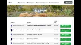 Job Board - Community Job Board