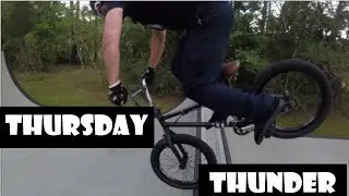 Thursday Thunder! Backyard BMX!