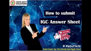 How to submit NEBOSH IG answer sheet 1