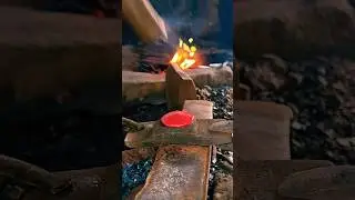 BLACKSMITH #Nailmaking #blacksmith #viralvideo #slowedandreverb #slowmotion #ironwork #usa#tending