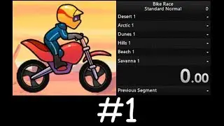 Bike Race Speedruns - The first 6 Level Packs sub 12 mins | Bike Race