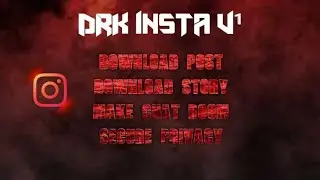 #INSTAGRAM#INSTAGRAMMOD DRK INSTA V1    INSTAGRAM MOD WITH NEW FEATURES