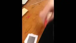 Chalk transfer.