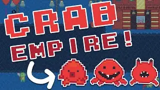 I made an EPIC CRAB CITY! - Little Shell's Adventure Devlog 29 (Indie Game Unity Dev Log Series)