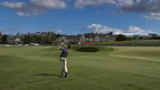 Играем в Гольф, отличный проход! EXCELLENT PAR on St Andrews hole 17! #WGTGolf
