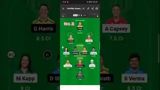 DEL vs UP wpl today match prediction | del vs wpl match dream team| del vs up gl team #cricket keeda
