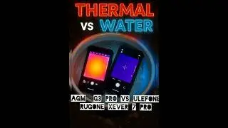 AGM G3 P&Rho;&Omicron; vs ULEFONE RUGONE XEVER 7 PRO &ndash; Underwater Thermal Camera Test
