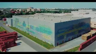 Nový mural na automatizovaném skladu a výsledky orgitologické studie