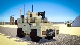 Minecraft Oshkosh M-ATV MRAP Tutorial