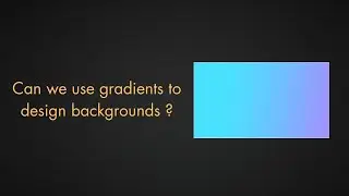 How to create gradient background | Gradients | Adobe Photoshop for Beginners