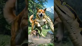 बादर र कुकुरको साहस र मित्रता &ndash; Animal Action Short