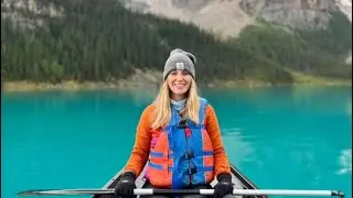 Moraine Lake Canoe Ride & Larch Valley Hike - Banff National Park