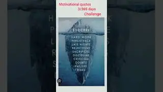 motivational quotes 3/365 days challenge #motivation #selfimprovement #success