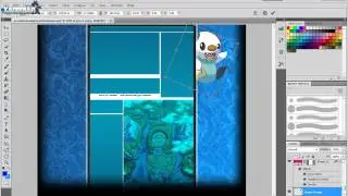 Speed art: pokemon Squirtle and oshawot