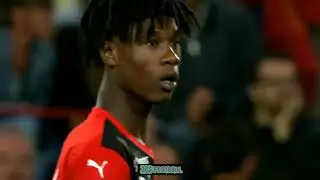 Eduard Camavinga 16 years old amazing performance Vs PSG