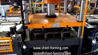 600mm Full Automatic metal ceiling plate Production line
