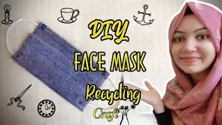 DIY-Face Mask Recycling Craft Idea🔥| Best Out Of Waste | Reuse and Recycle Face Mask/ Surgical Mask