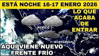 ⭕ ALERTA ROJA ⭕ AQUÍ VIENE ESTE NUEVO FRENTE FRÍO! MIRÁ LO QUE ACABA DE ENTRAR