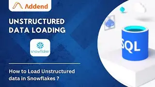 Loading Unstructured data in Snowflakes | By Shruti Mistry